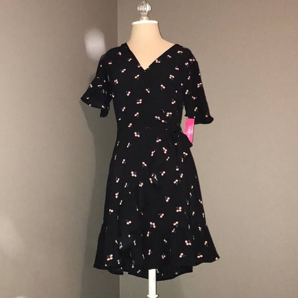 cherry dress wrap